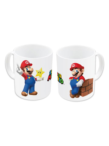 Super Mario Kop "Super Mario" wit - 325 ml