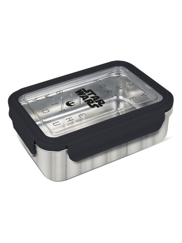 Star Wars Roestvrijstalen lunchbox grijs/zwart - 1020 ml