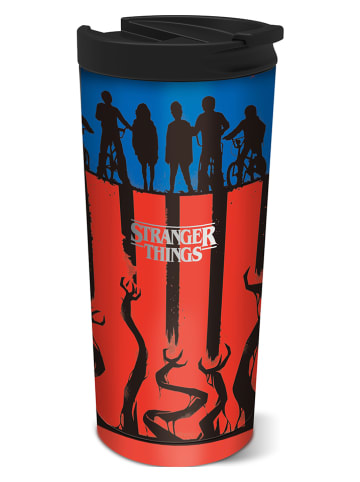 Stranger Things Isoleerbeker "Stranger Things" rood/blauw - 425 ml