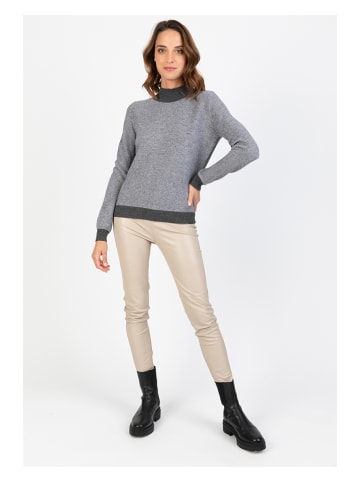 Perfect Cashmere Kaszmirowy sweter "Deirdre" w kolorze szarym