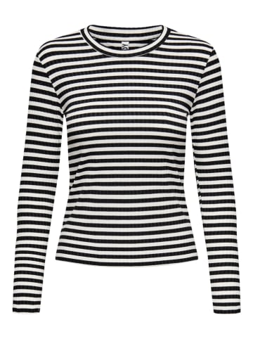 JDY Koszulka "Fransiska" w kolorze czarno-białym