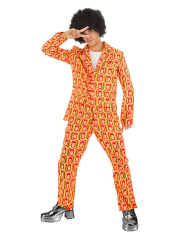 CHAKS 2-delig kostuum "Disco" oranje