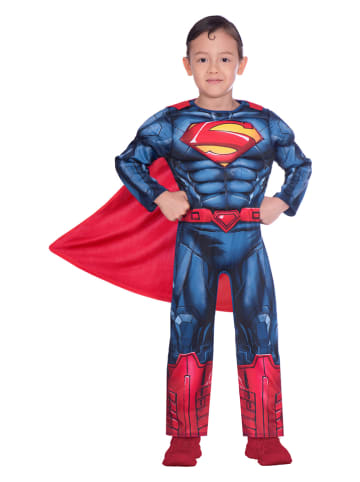 Amscan 2-delig kostuum "Superman Classic" blauw/rood