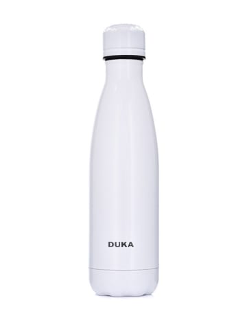 DUKA Butelka termiczna w kolorze białym - 500 ml