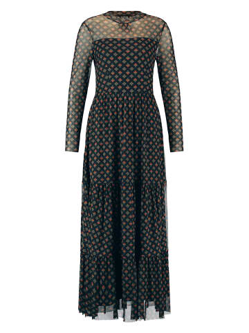 TAIFUN Sukienka w kolorze czarnym ze wzorem
