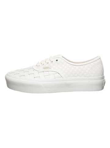 Vans Leder-Sneakers "Authentic" in Weiß