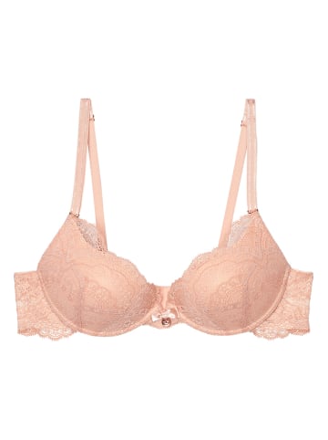 Palmers Push-up beha "Lace Deluxe" abrikooskleurig