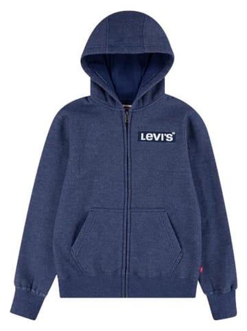 Levi's Kids Sweatvest donkerblauw