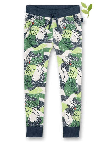 Sanetta Kidswear Spodnie dresowe w kolorze zielonym