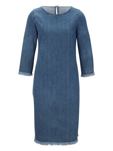 Heine Sukienka dżinsowa w kolorze niebieskim