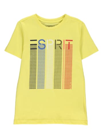 ESPRIT Koszulka w kolorze żółtym
