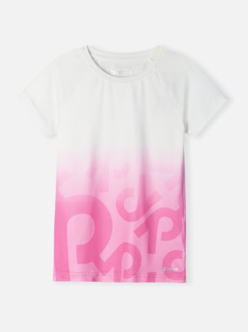 Reima Funktionsshirt "Vilpo" in Rosa/ Weiß