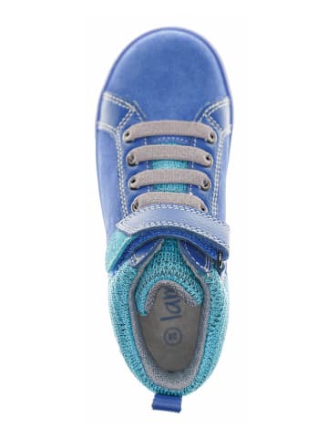 Lamino Leder-Sneakers in Blau