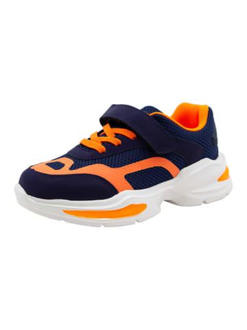 Lamino Sneakers in Dunkelblau/ Orange