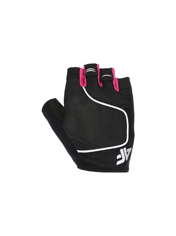 4F Rękawiczki treningowe w kolorze różowo-czarnym