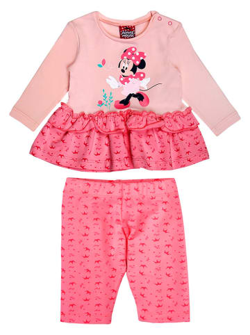 Disney 2-delige outfit lichtroze/roze