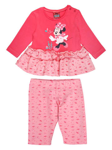 Disney 2-delige outfit roze/lichtroze