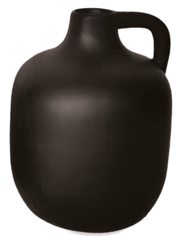 Deco Lorrie Wazon "Cruche" w kolorze czarnym - wys. 15 x Ø 12 cm
