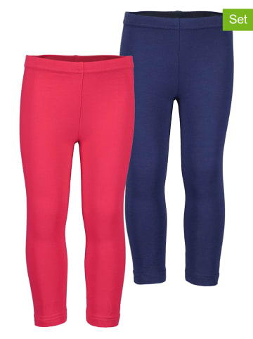 Blue Seven 2-delige set: leggings roze/donkerblauw