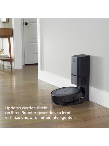 IRobot Saugroboter mit Absaugstation "Roomba i3554" in Schwarz