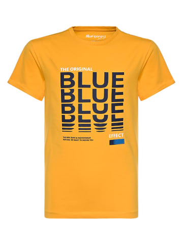 Blue Effect Shirt in Senf