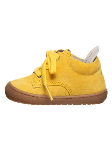Richter Shoes Leren sneakers geel