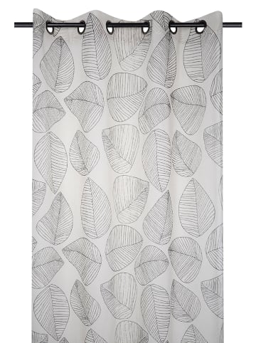 STOF France Ringgordijn "Iguapo" taupe/wit - (L)260 x (B)140 cm