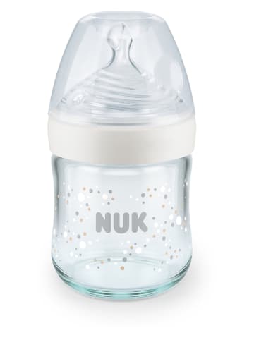 NUK Babyfles "Nature Sense" grijs/wit - 120 ml
