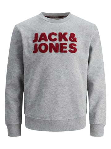 Jack & Jones Bluza "Embro" w kolorze szarym