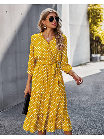 Tina Sukienka w kolorze żółtym