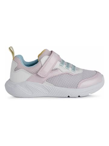 Geox Sneakersy "Sprintye" w kolorze jasnoróżowo-białym
