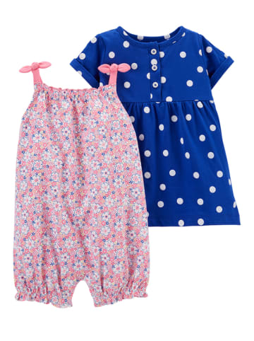 Carter's 2tlg. Outfit in Blau/ Rosa