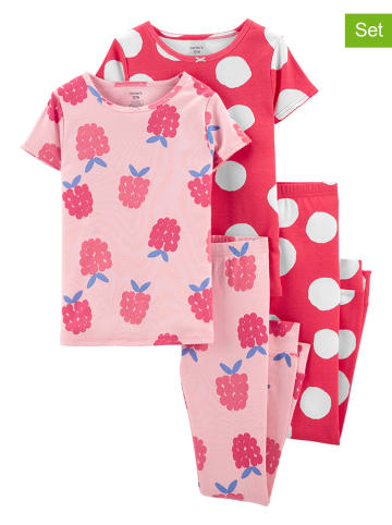 Carter's Piżamy (2 szt.) w kolorze różowym