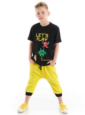 Deno Kids 2-częściowy zestaw "Lets Play" w kolorze żółto-czarnym