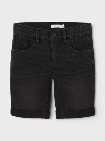 Name it Jeansshorts "Sofus" in Schwarz