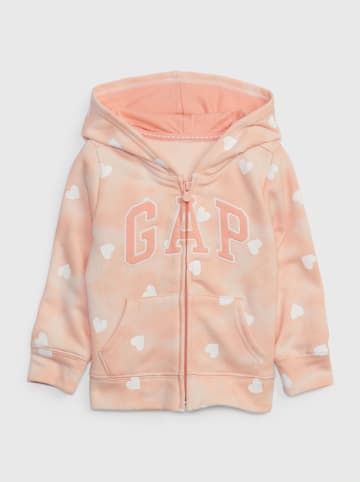 GAP Bluza w kolorze brzoskwiniowym