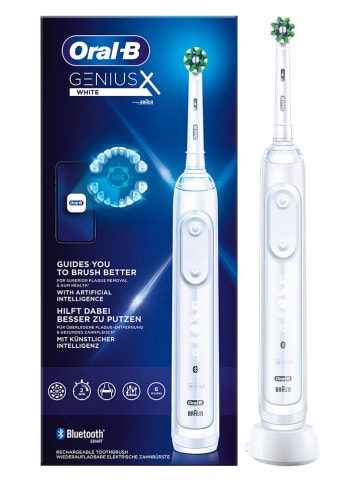 Oral-B Elektryczna szczoteczka "Oral-B Genius X White" w kolorze białym