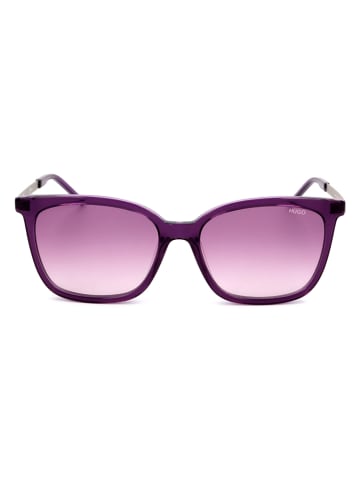 Hugo Boss Damskie okulary przeciwsłoneczne w kolorze fioletowym