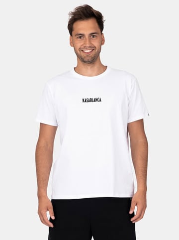 PLNY T-shirt "Kasablanca" w kolorze białym