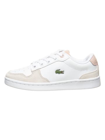 Lacoste Sneakers "Masters Cup 120" wit/beige