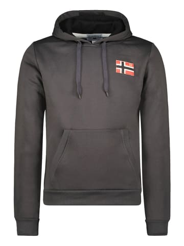Geographical Norway Hoodie "Fondant" in Anthrazit