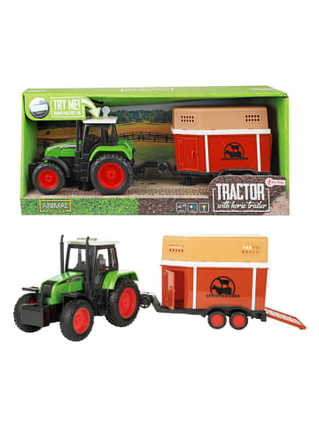 Toi-Toys Traktor met aanhanger "Animal World" - vanaf 3 jaar