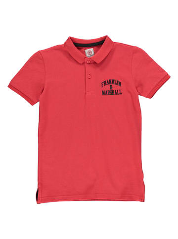Franklin & Marshall Koszulka polo w kolorze czerwonym