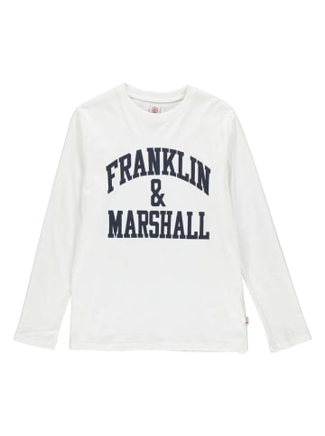 Franklin & Marshall Koszulka w kolorze białym