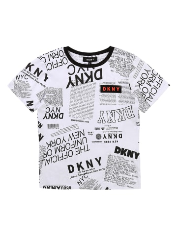 DKNY Shirt wit/zwart