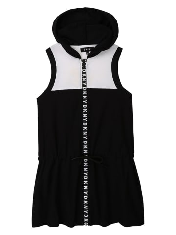 DKNY Sukienka w kolorze biało-czarnym
