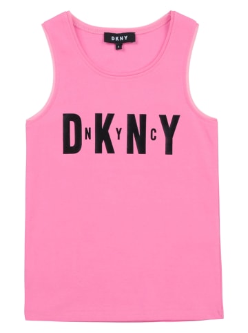 DKNY Top w kolorze jasnoróżowym