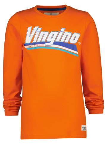 Vingino Koszulka "Jafano" w kolorze pomarańczowym