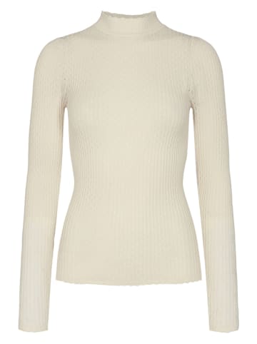 NÜMPH Sweter "Nucambria" w kolorze białym