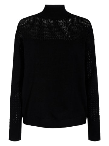 NÜMPH Sweter "Nucamela" w kolorze czarnym